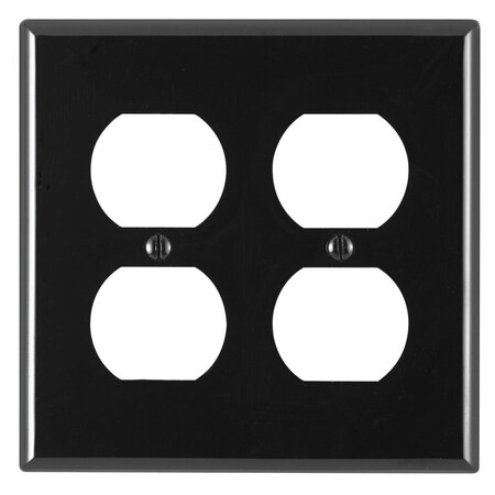 Soundwave Black 2 Toggle Wall Plate SO2501926